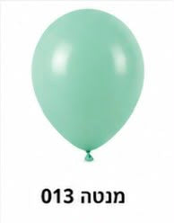 בלון לטקס 12 אינץ׳ צבע מנטה